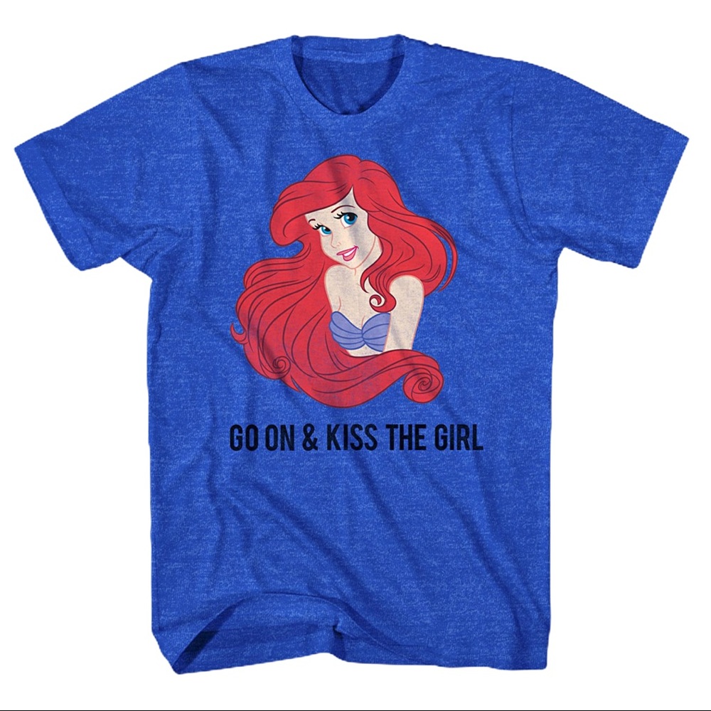 Disney Little Mermaid Go On & Kiss The Girl